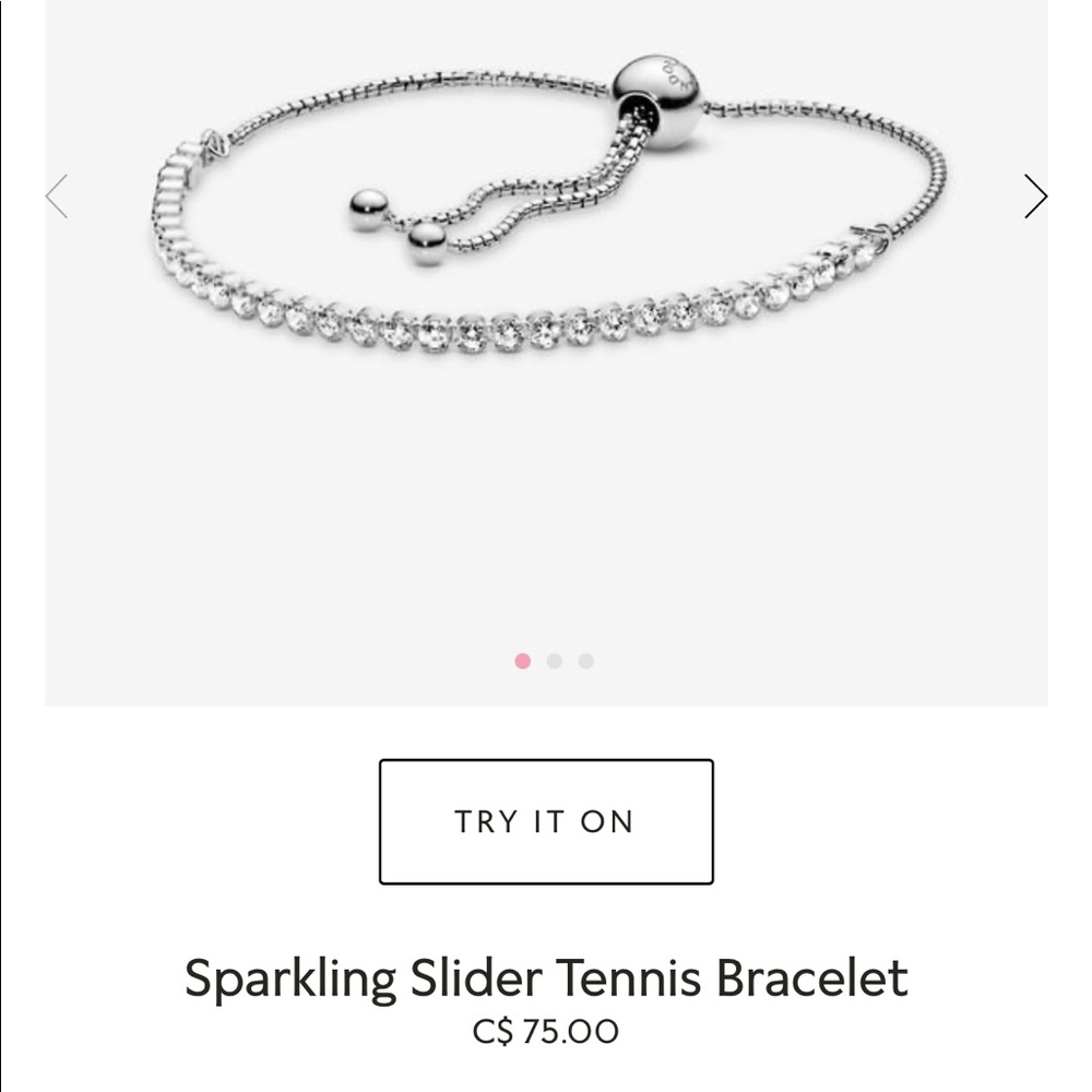 Brand New Pandora tennis bracelet